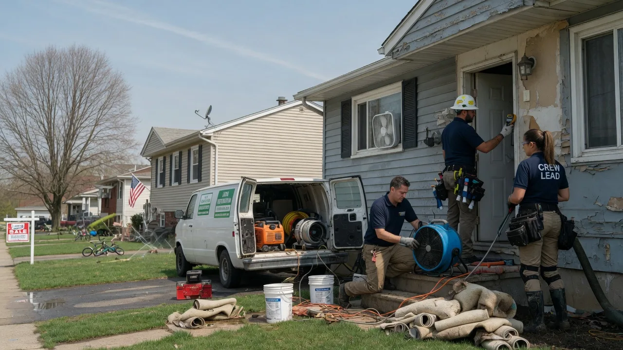 Flood Cleanup in Fortuna, CA near me
